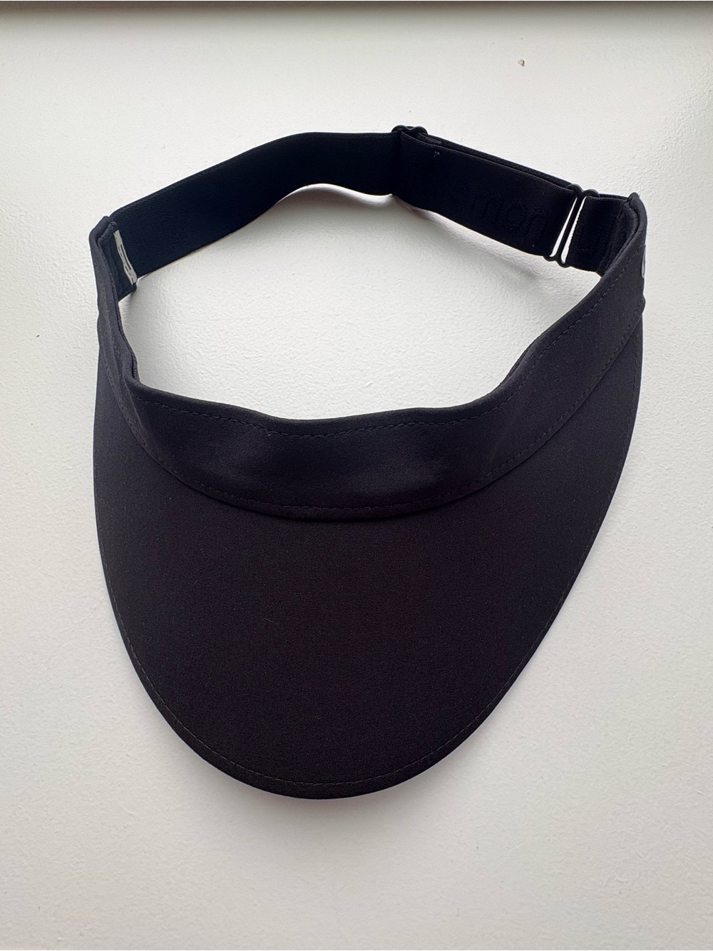 Lululemon Fast Paced Wide Band Running Visor – Black